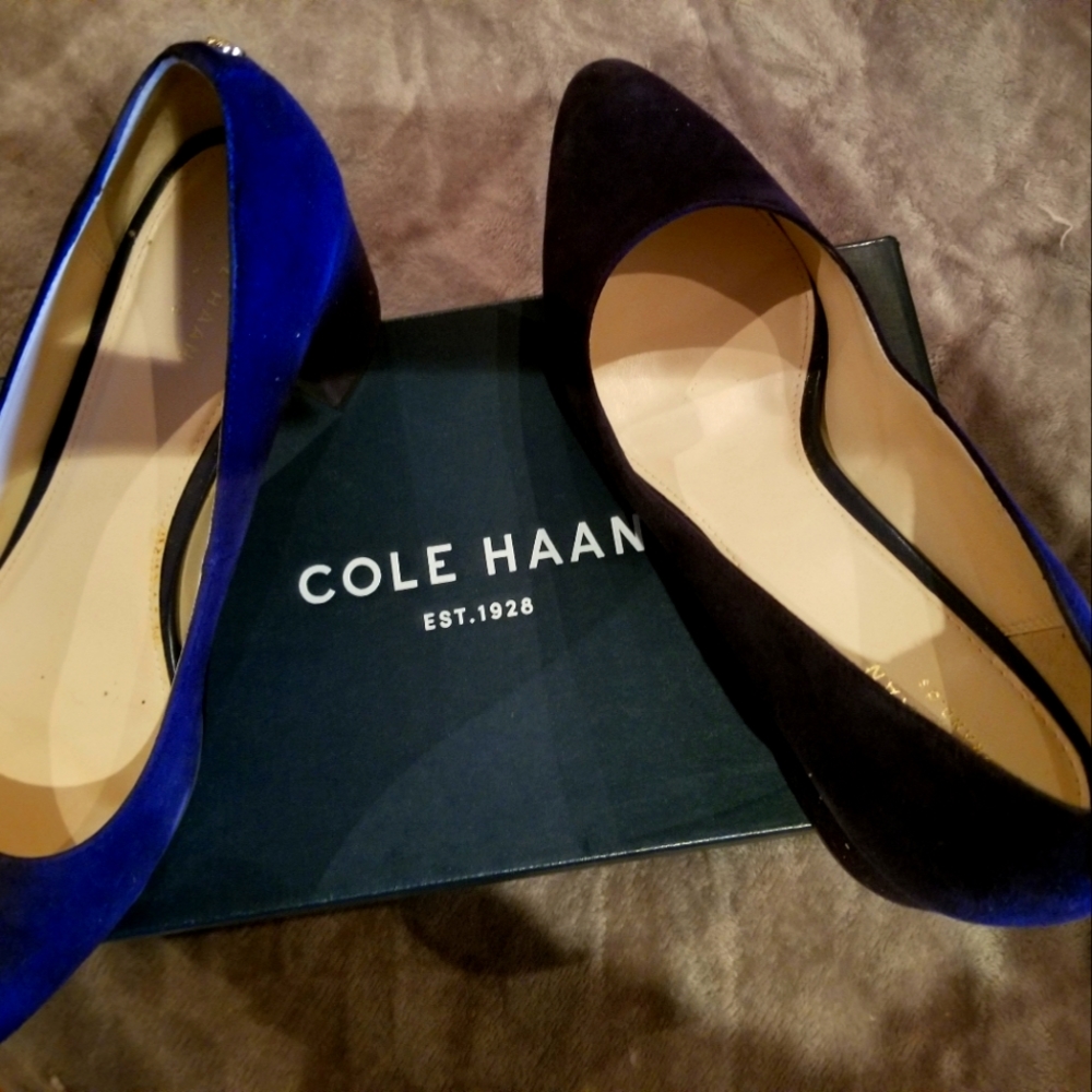 Cole Haan Navy Blue women shoes